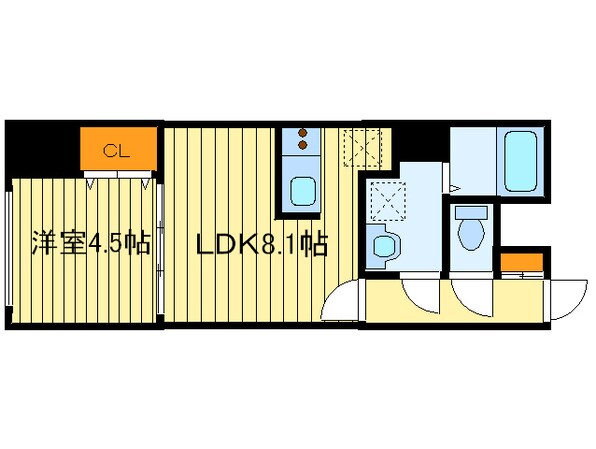 E-horizon山鼻の物件間取画像